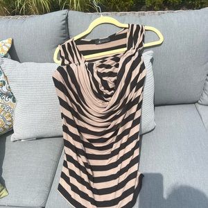 Women’s tank top tan/black size L
